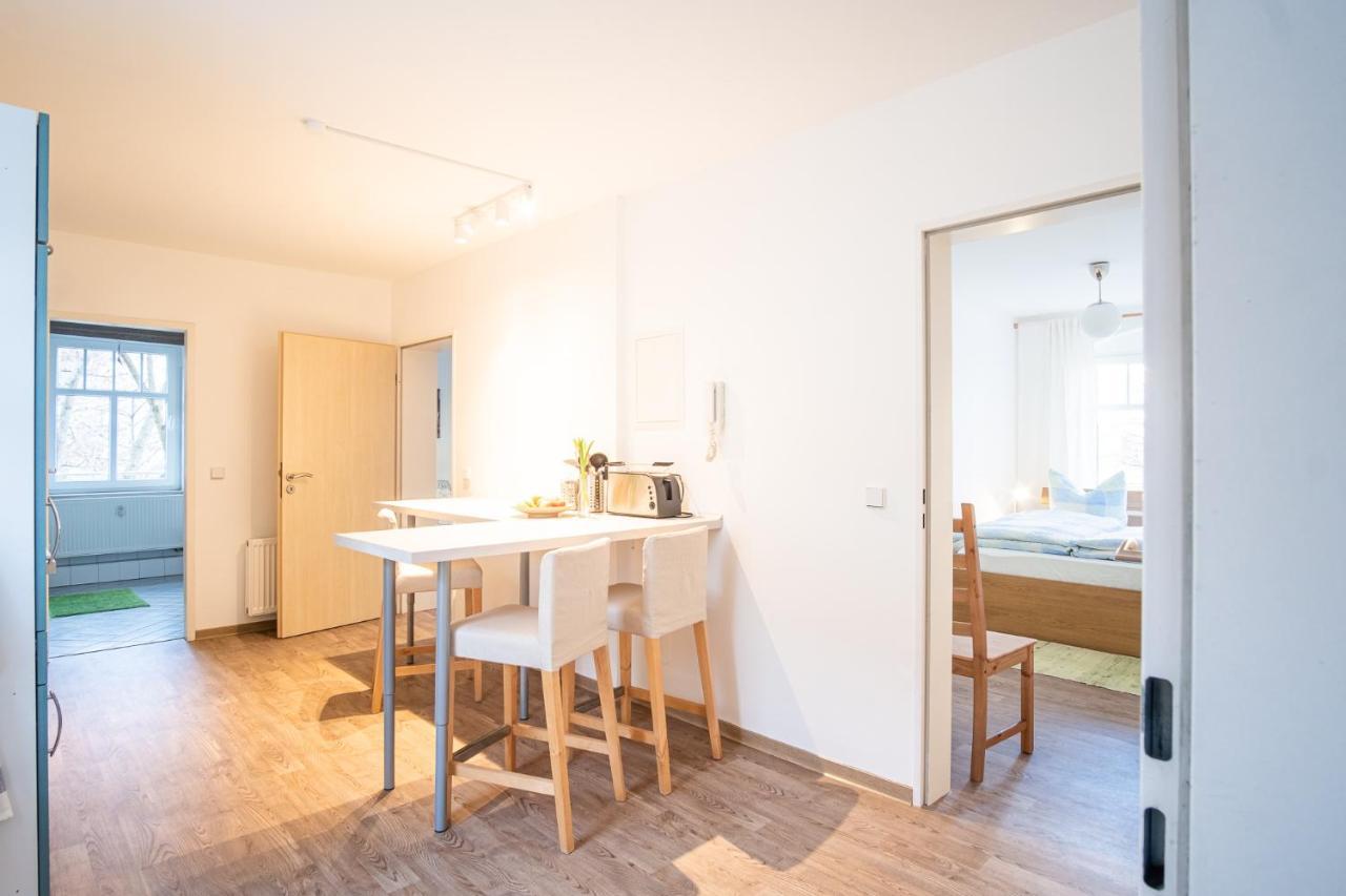 Helle Ferienwohnung Im Hinterhof Дрезден Екстериор снимка